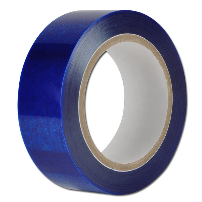 PVC-Schutzfolie blau - Breite 38 mm - Länge 100 m - selbstklebend