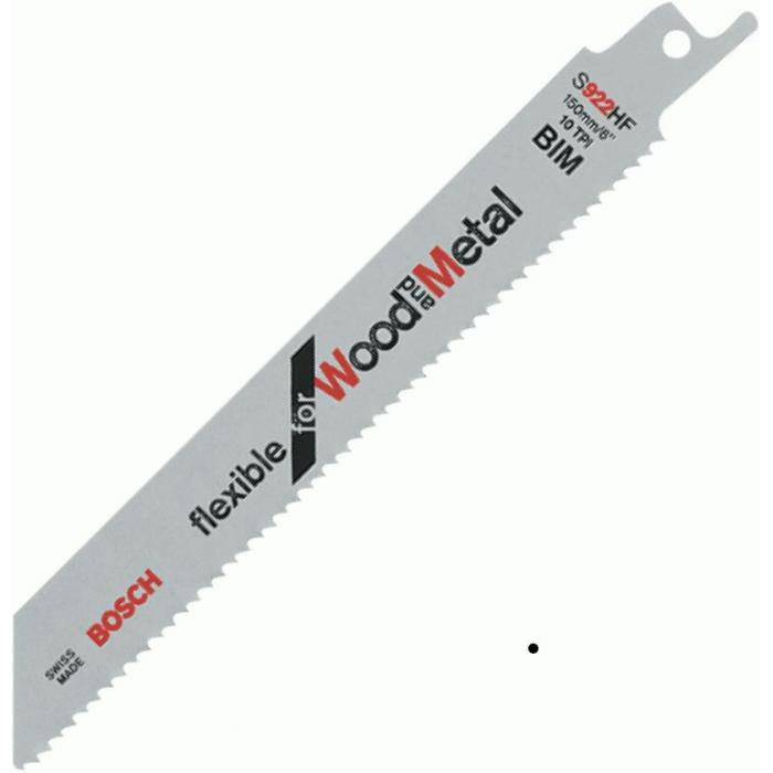 Säbelsägeblatt - Bimetall - Schnittlänge 150 bis 300 mm - Bosch - VE 5  Stück - Preis per VE